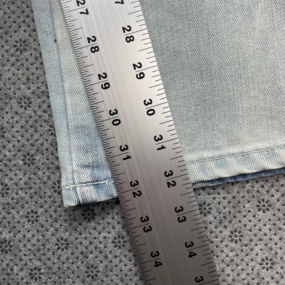 Ecko Unltd Mens Baggy Fit Cargo Jeans Wide Leg Double Knee Denim Size 34 - 40x32